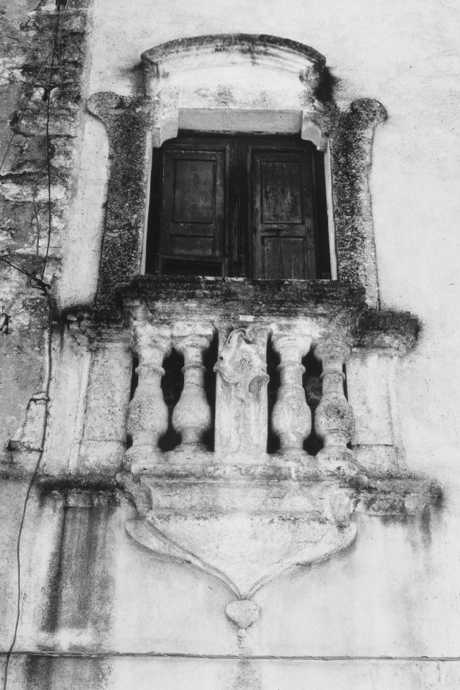 mostra di portafinestra, serie - ambito pugliese (sec. XVIII)