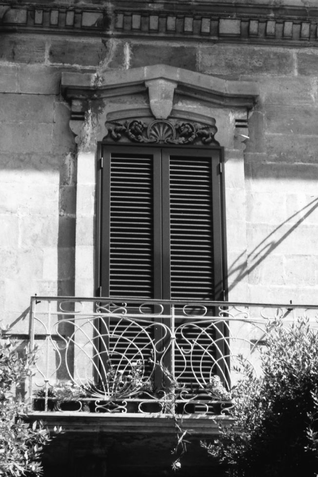 mostra di portafinestra, serie - ambito pugliese (sec. XX)