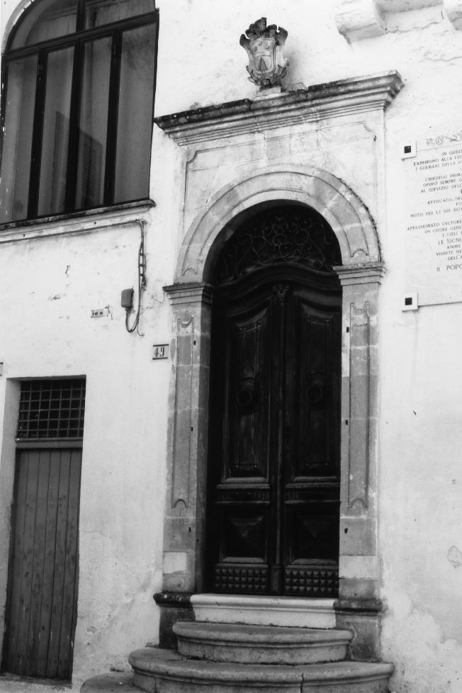 portale - ambito pugliese (fine/inizio secc. XIX/ XX)