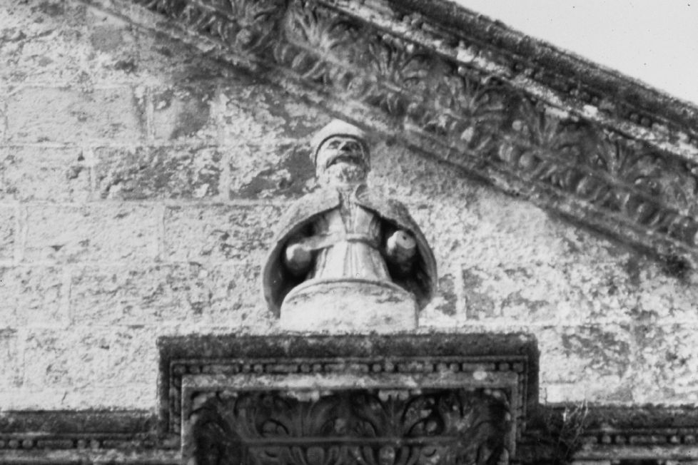 Santo papa (busto) - ambito pugliese (fine sec. XVI)