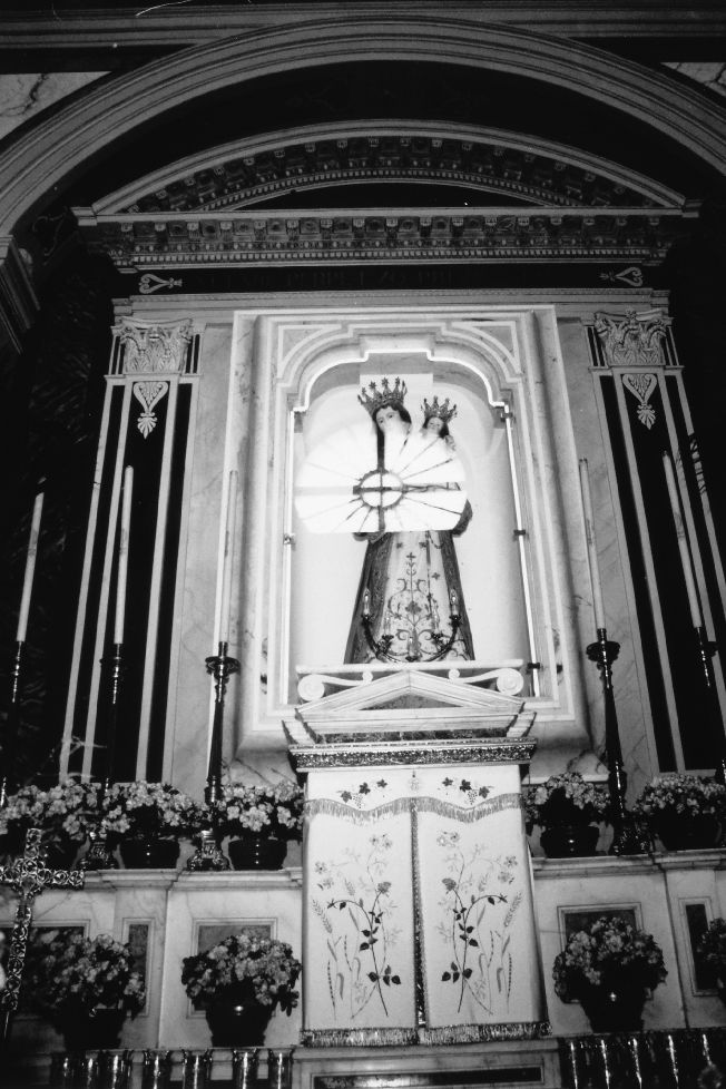 altare maggiore - ambito pugliese (seconda metà sec. XIX)