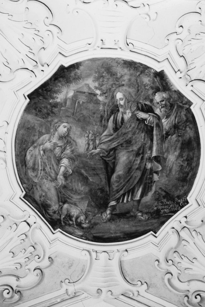 Cristo e la samaritana (dipinto) - ambito pugliese (ultimo quarto sec. XVIII)