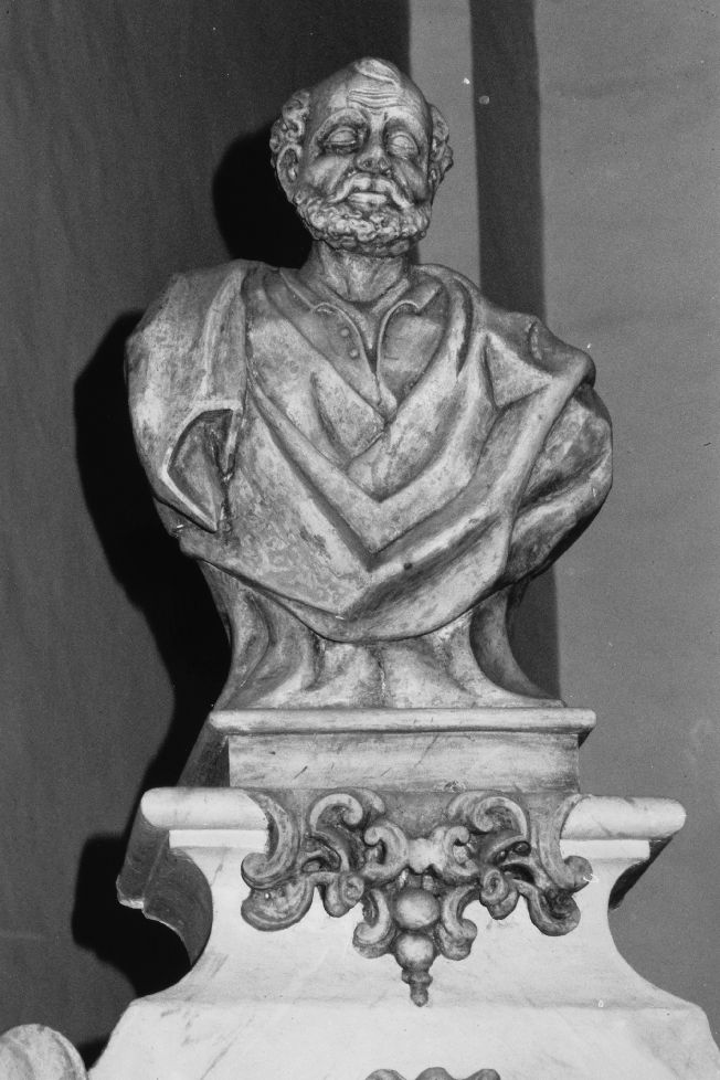 busto di uomo (busto) - ambito pugliese (ultimo quarto sec. XIX)