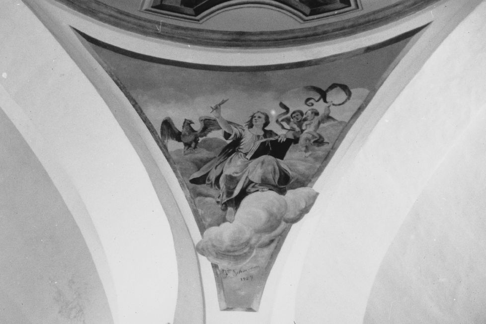 evangelisti (dipinto) di Schiavone Ferdinando (sec. XX)