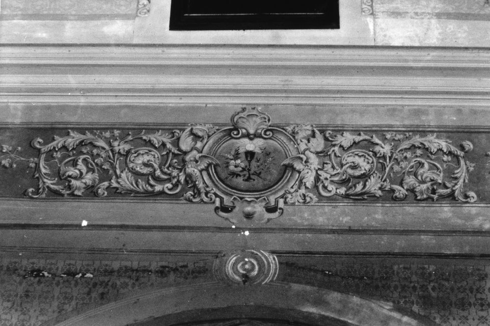 motivi decorativi a girali (dipinto, serie) - ambito pugliese (ultimo quarto sec. XVIII)