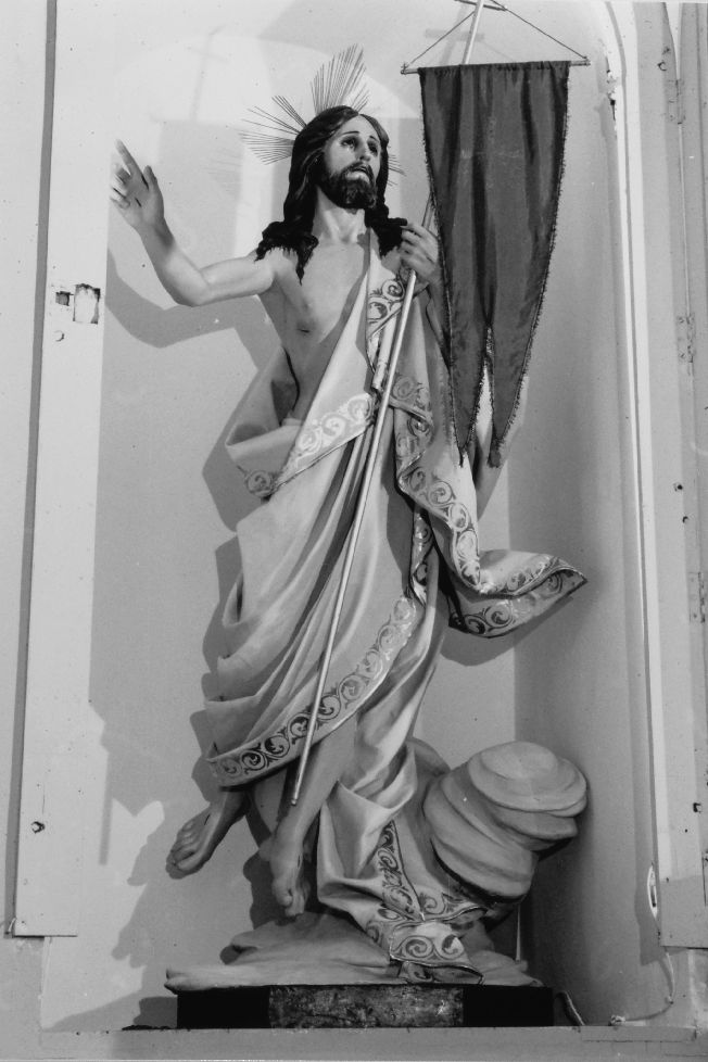 Cristo risorto (statua) - ambito pugliese (prima metà sec. XX)
