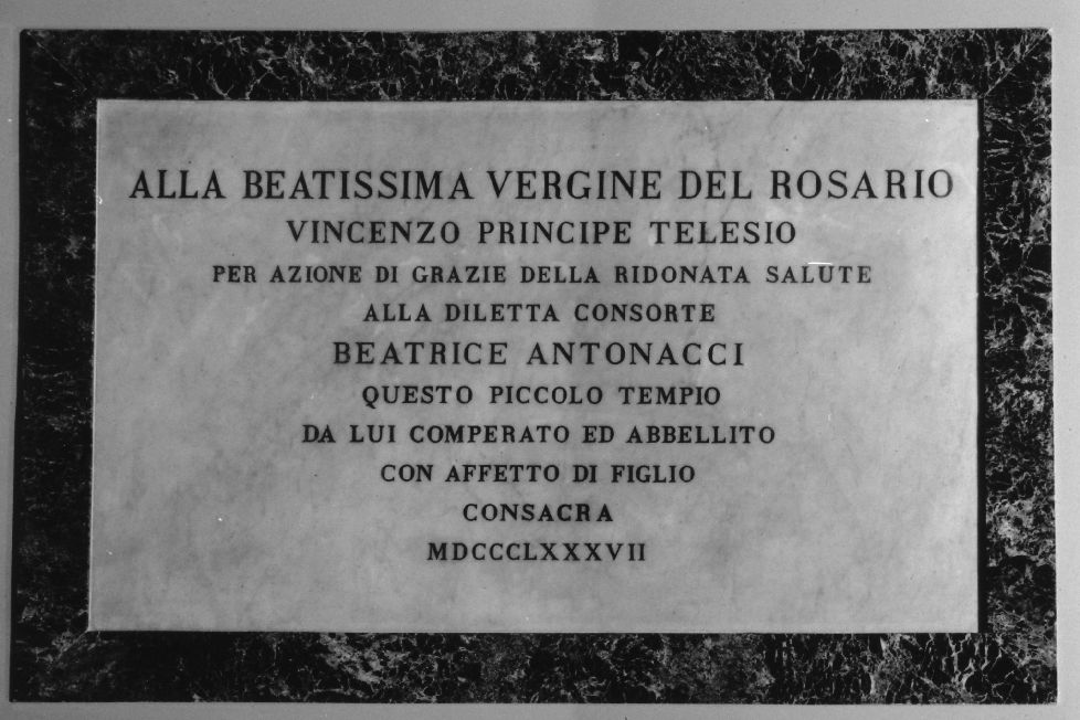 lapide - ambito pugliese (sec. XIX)