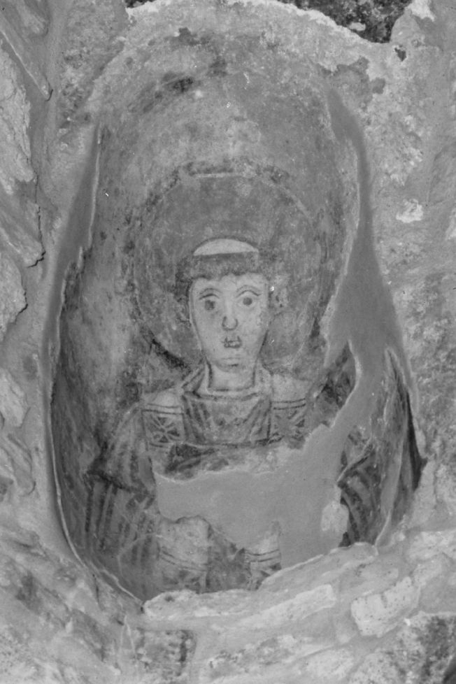 Santo (dipinto) - ambito beneventano (secc. VIII/ IX)