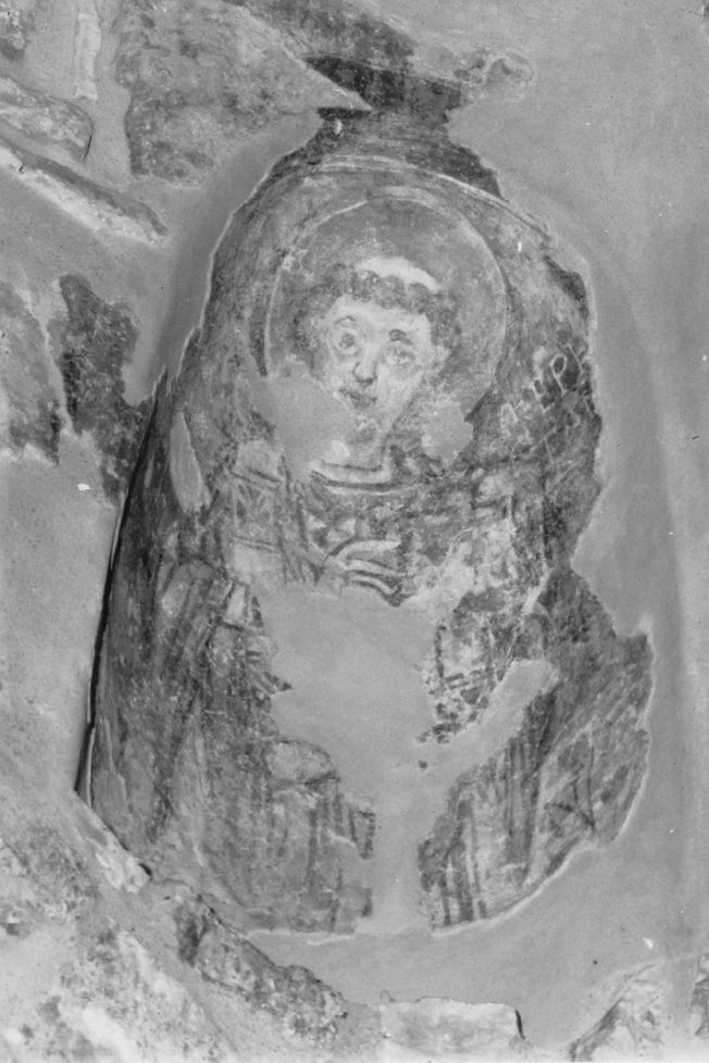 Santo (dipinto) - ambito beneventano (secc. VIII/ IX)