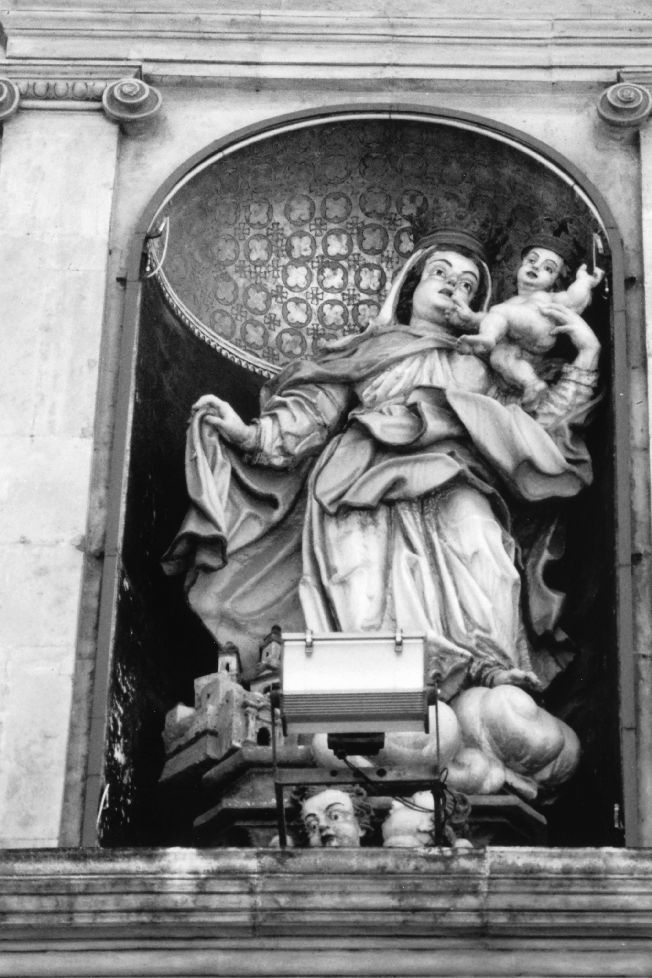 Madonna del Pozzo, Madonna con Bambino (statua) - ambito pugliese (sec. XVIII)