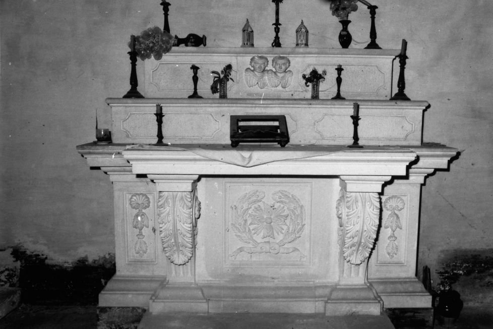 altare - ambito pugliese (sec. XIX)