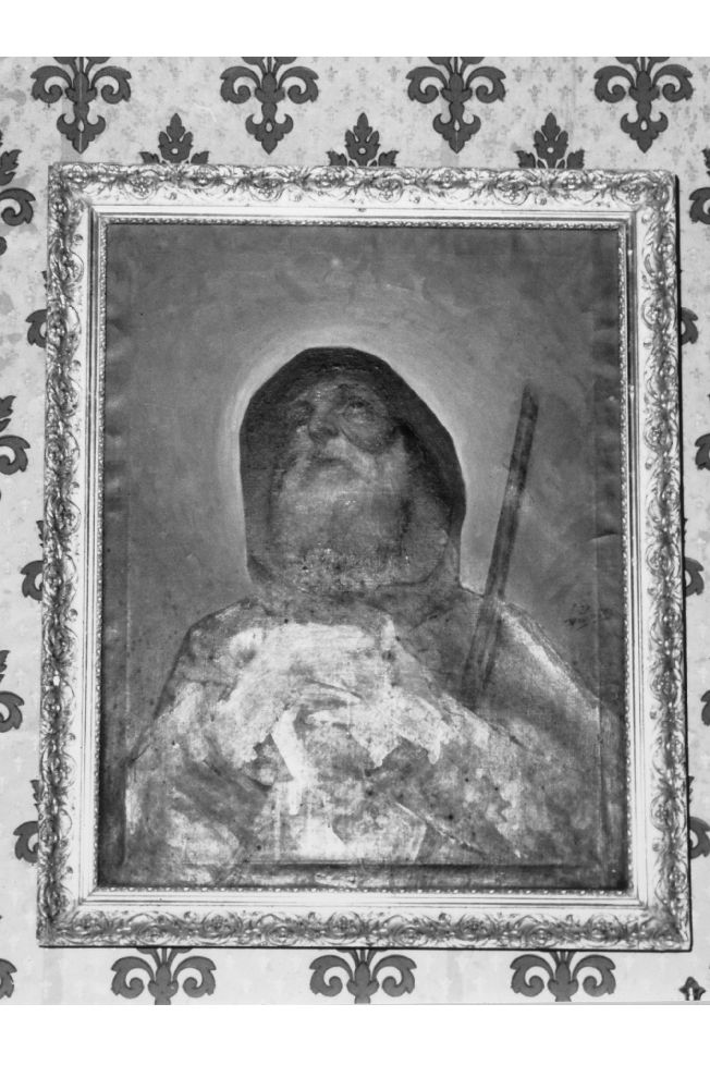 San Francesco di Paola (dipinto) di Bozzi D (sec. XX)