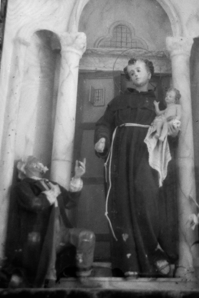 Sant'Antonio da Padova (gruppo scultoreo) - ambito pugliese (fine/inizio secc. XIX/ XX)
