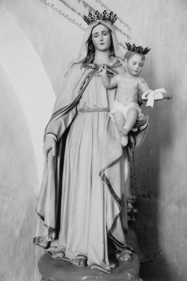 Madonna con Bambino (statua) - ambito pugliese (primo quarto sec. XX)