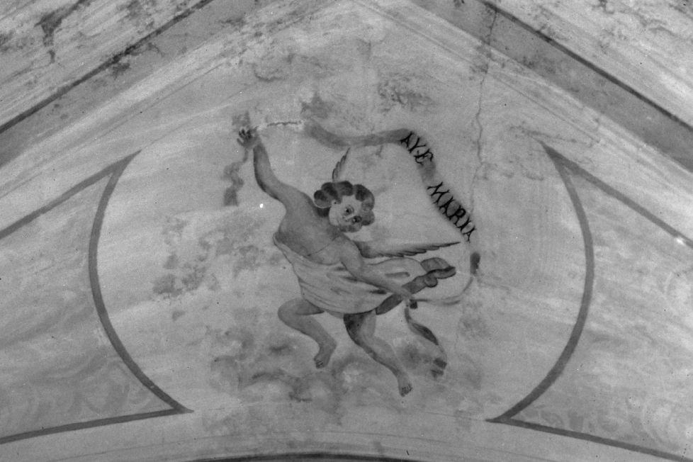 putto (dipinto) di Carbone Vincenzo (attribuito) (sec. XX)