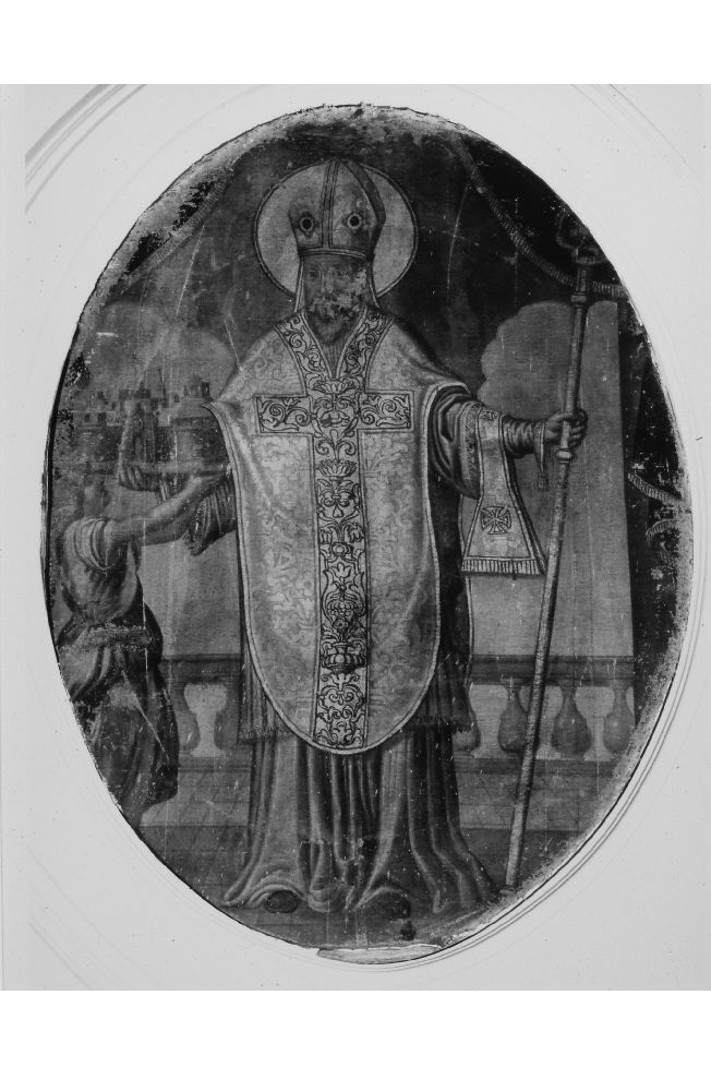 San Nicola di Bari (dipinto) - ambito pugliese (primo quarto sec. XIX)