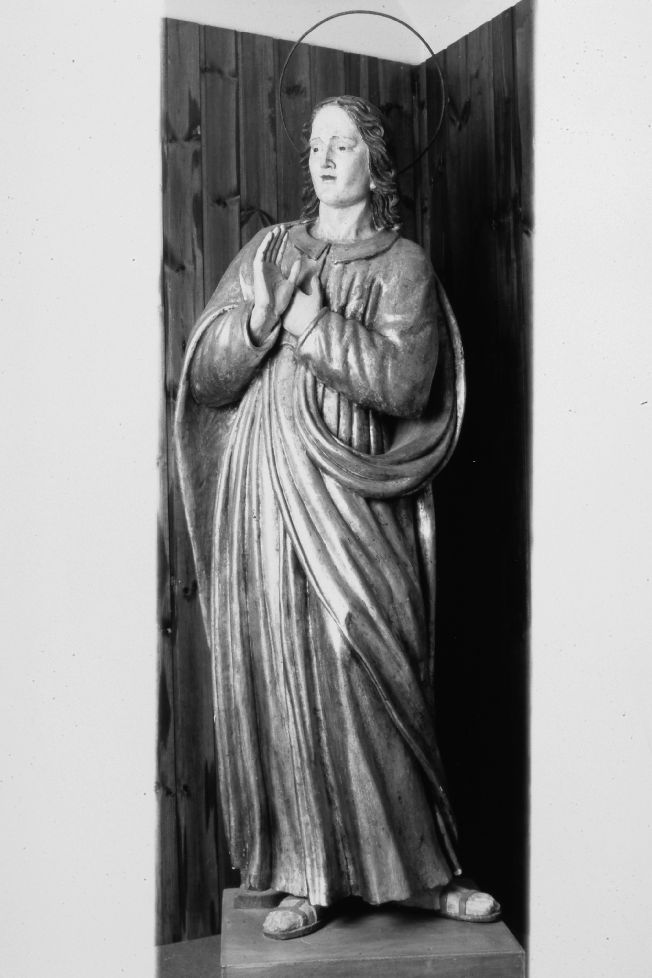San Giovanni Evangelista (statua) - ambito pugliese (prima metà sec. XIX)