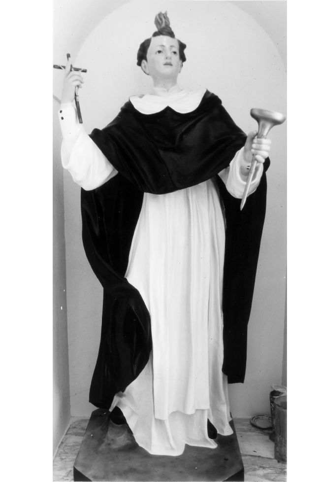 San Vincenzo Ferrer (statua) - manifattura Italia meridionale (fine/inizio secc. XIX/ XX)