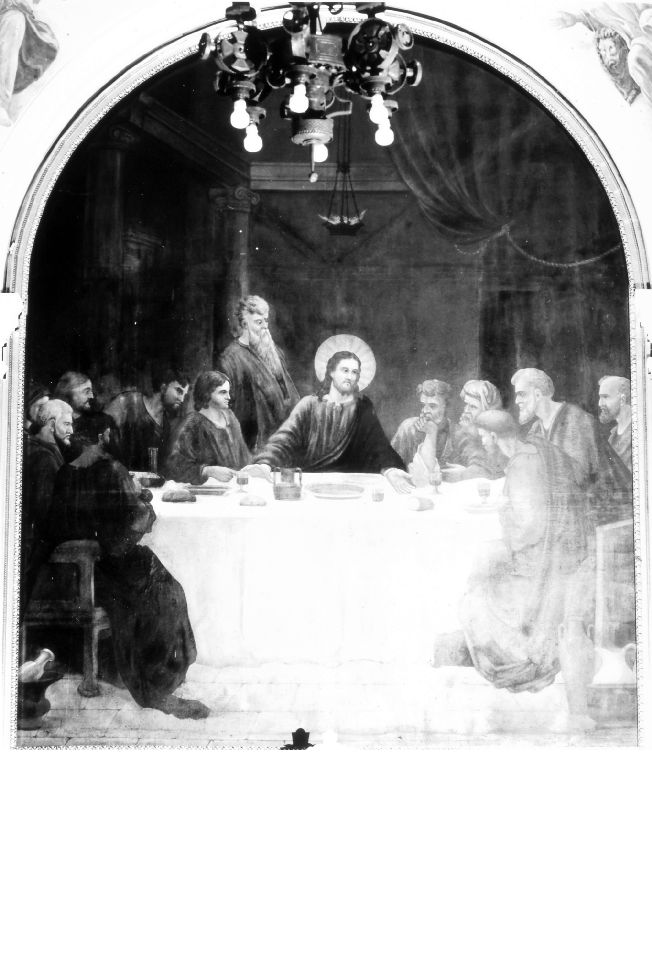 ultima cena (dipinto) di Epifani A (sec. XIX)