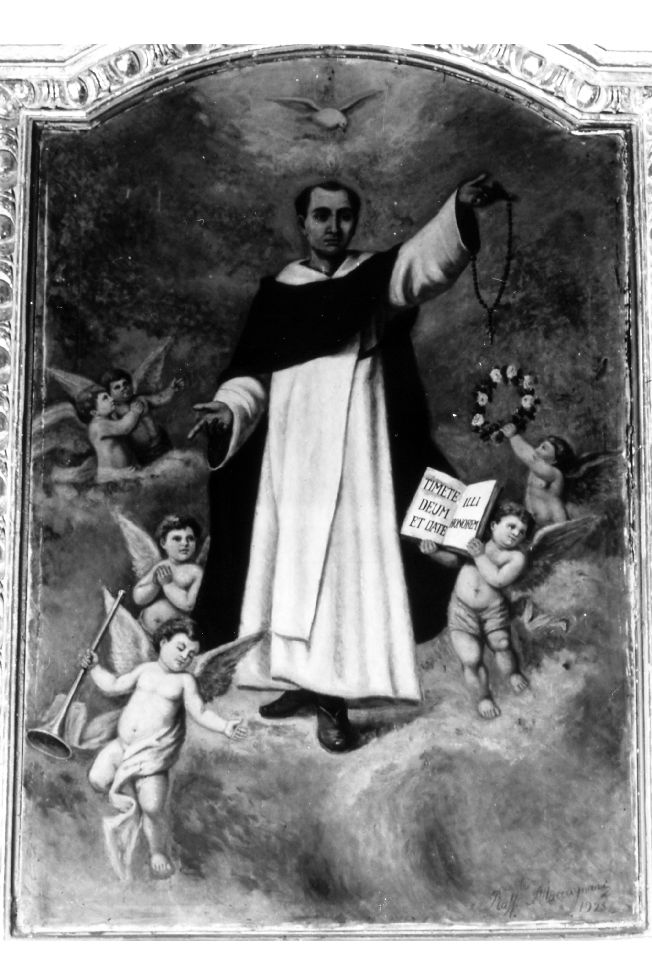 San Vincenzo Ferrer (dipinto) di Maccagnani Raffaele (sec. XX)