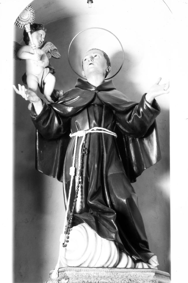 San Pasquale Baylon (statua) - ambito Italia meridionale (seconda metà sec. XIX)