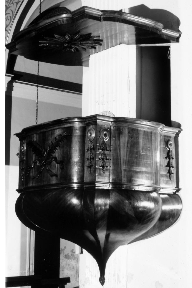 pulpito - manifattura Italia meridionale (terzo quarto sec. XIX)