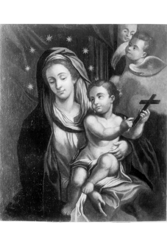 Madonna con Bambino (dipinto) - ambito Italia meridionale (seconda metà sec. XVII)