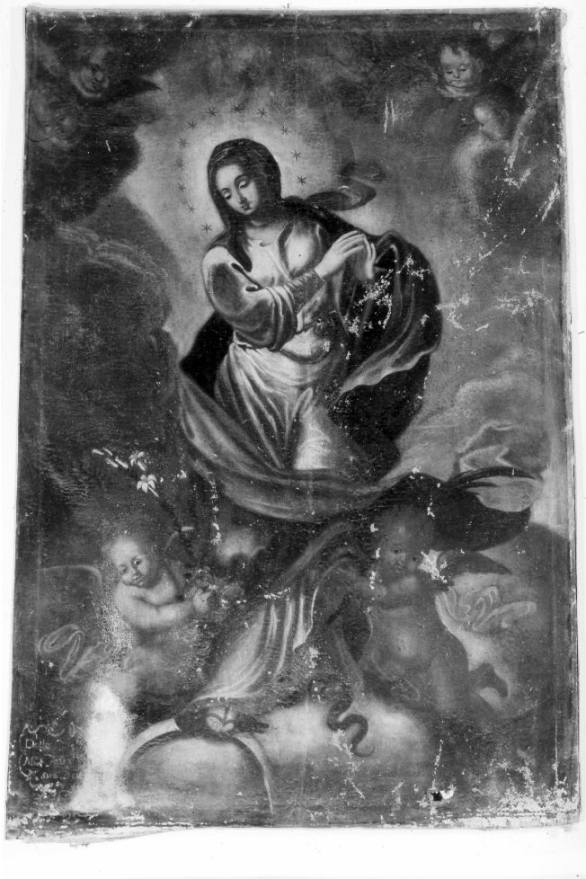 Madonna Immacolata (dipinto) - ambito Italia meridionale (metà sec. XVIII)
