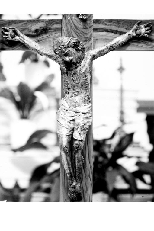 Cristo crocifisso (crocifisso) - manifattura Italia meridionale (prima metà sec. XIX)