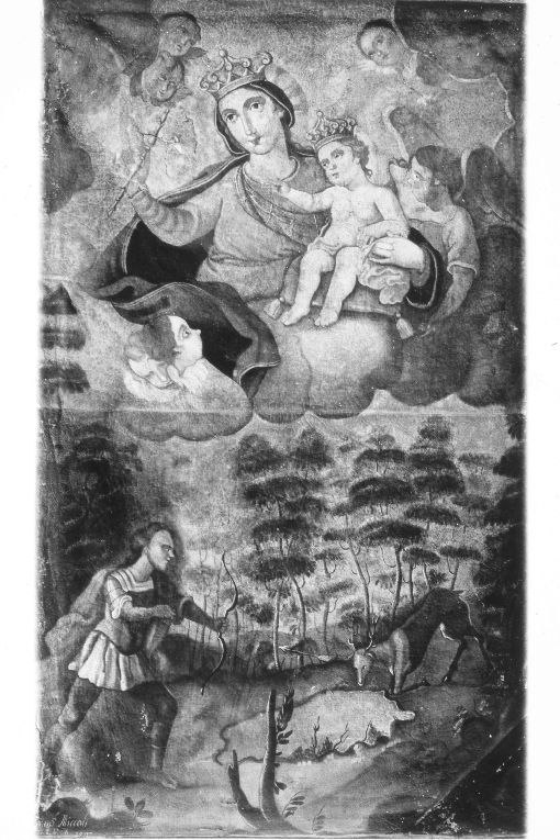 Madonna della fonte, Madonna del Soccorso (dipinto) di Miccoli (sec. XIX)