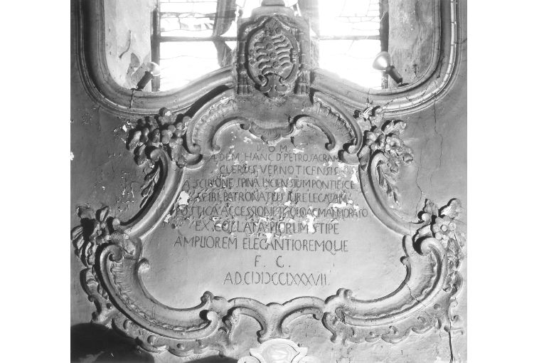 lapide - ambito Italia meridionale (sec. XVIII)