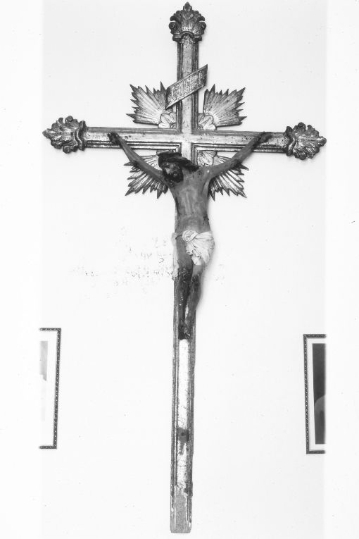 Cristo crocifisso (crocifisso) - manifattura Italia meridionale (prima metà sec. XIX)