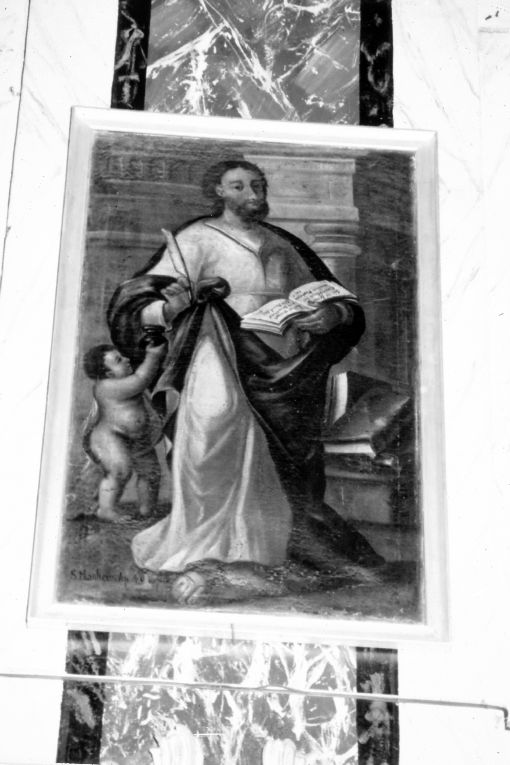San Matteo Evangelista (dipinto) - produzione salentina (secc. XVIII/ XIX)