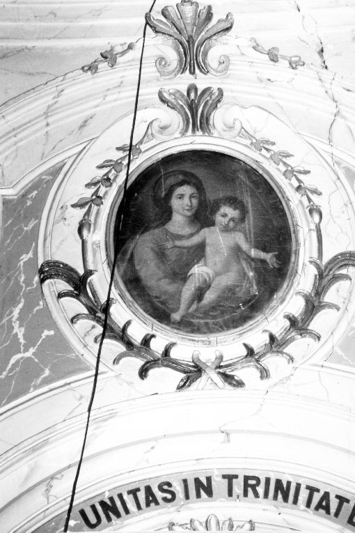 Madonna delle Grazie, Madonna con Bambino (dipinto) - produzione pugliese (sec. XIX)