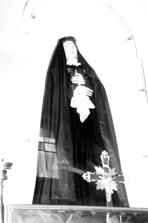 Madonna della Pietà (statua) - produzione salentina (sec. XIX)