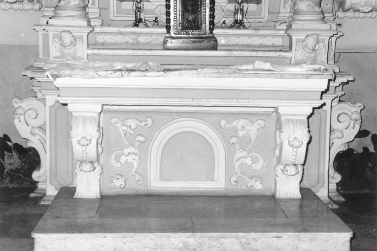 altare - produzione salentina (secc. XVIII/ XIX)