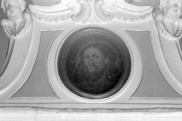 volto di Cristo (dipinto) - ambito pugliese (secc. XVIII/ XIX)