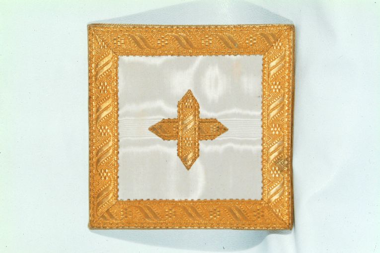 borsa del corporale - manifattura italiana (sec. XX)