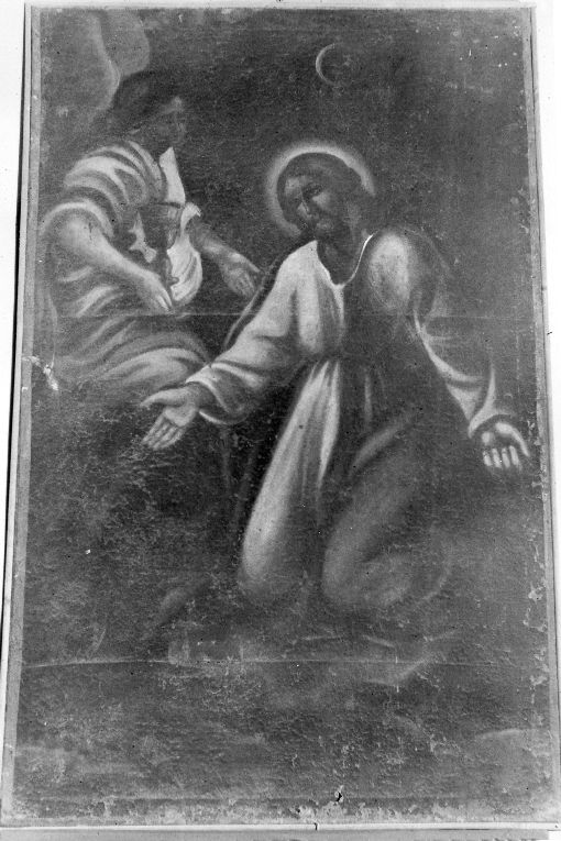 orazione di Cristo nell'orto di Getsemani (dipinto) - ambito salentino (secc. XVIII/ XIX)