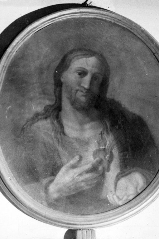 Sacro Cuore di Gesù (dipinto) - ambito salentino (sec. XIX)