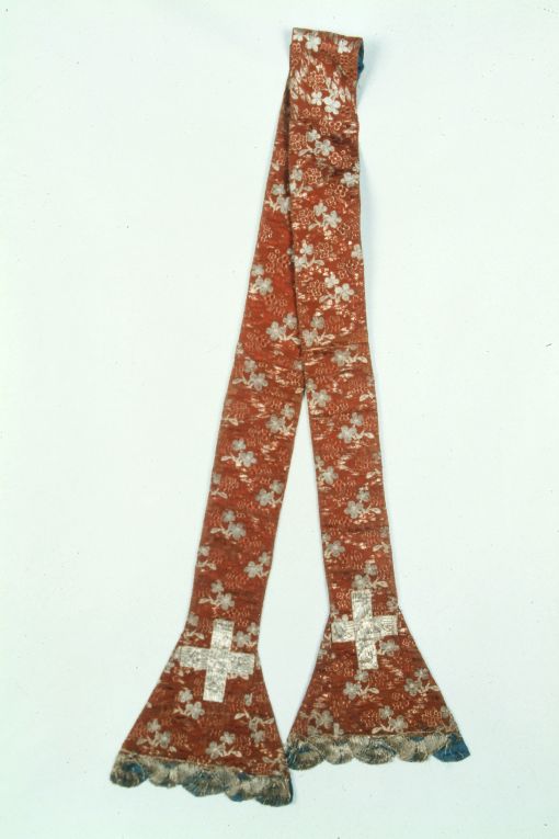 stola - manifattura francese (ultimo quarto sec. XVIII)