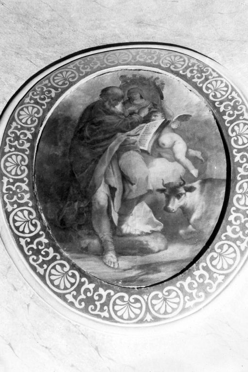 battesimo di Cristo (dipinto) di Carella Domenico Antonio (scuola) (sec. XVIII)