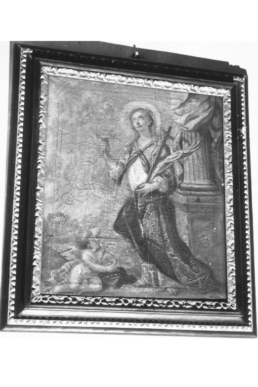 Santa Lucia (dipinto) di Carella Domenico Antonio (scuola) (sec. XVIII)