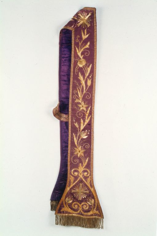 stola - manifattura napoletana (seconda metà sec. XIX)