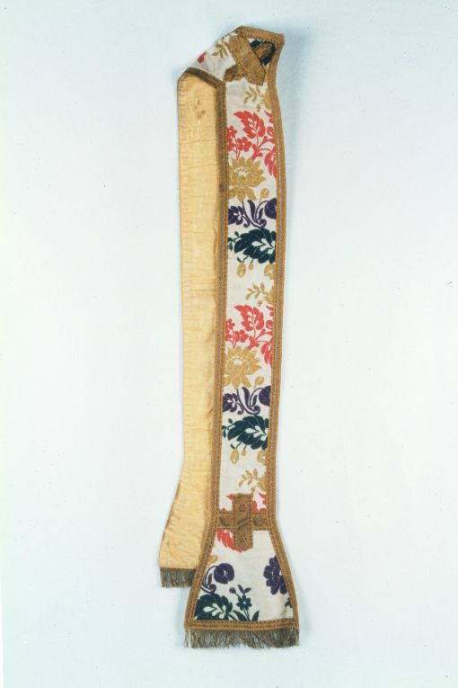 stola - manifattura italiana (seconda metà sec. XIX)