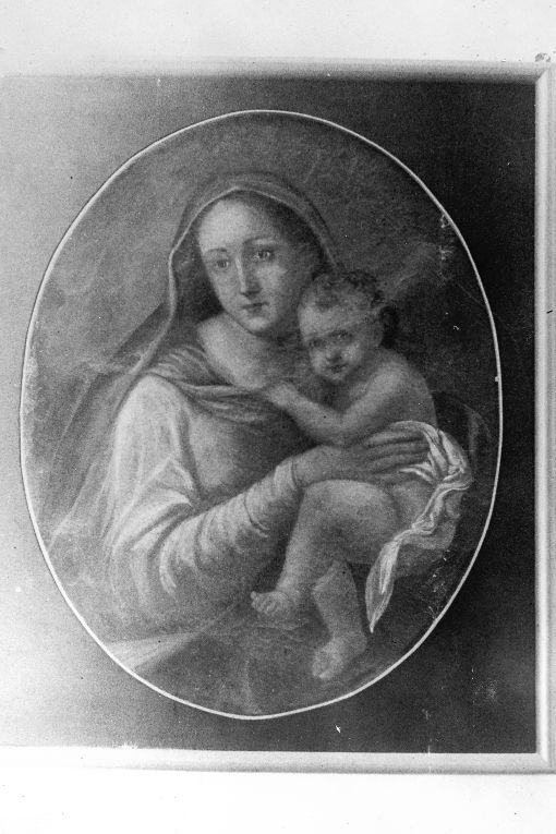 Santa Maria della Grazia, Madonna con Bambino (dipinto) - ambito leccese (sec. XIX)
