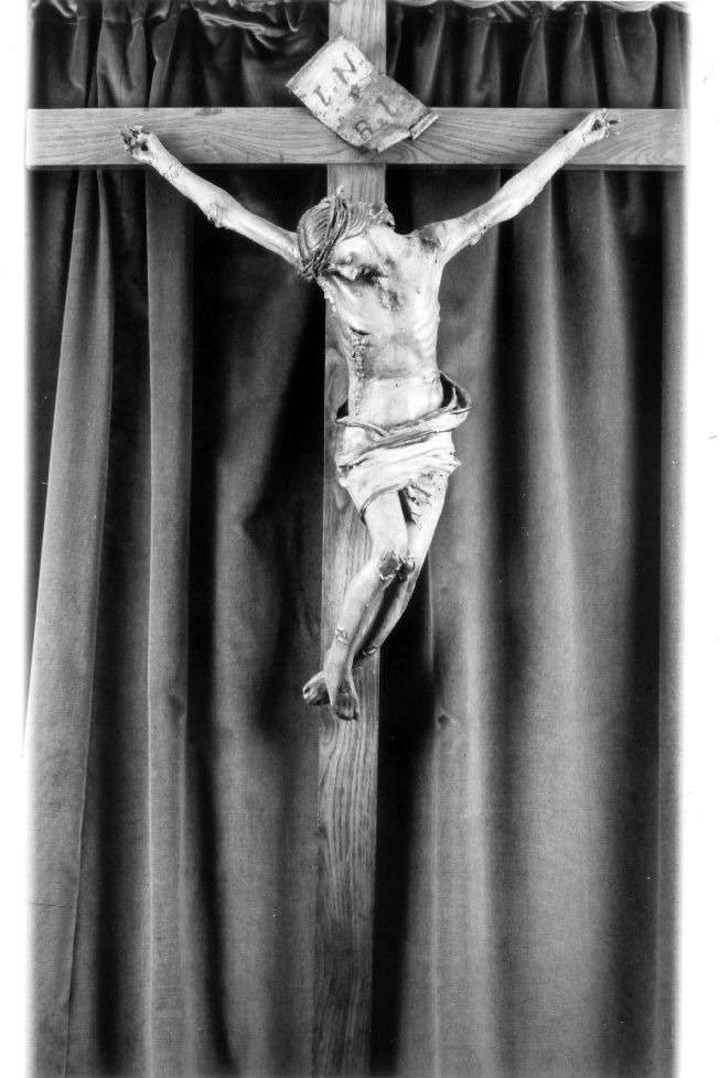 Cristo crocifisso (scultura) - ambito Italia meridionale (fine/inizio secc. XVIII/ XIX)
