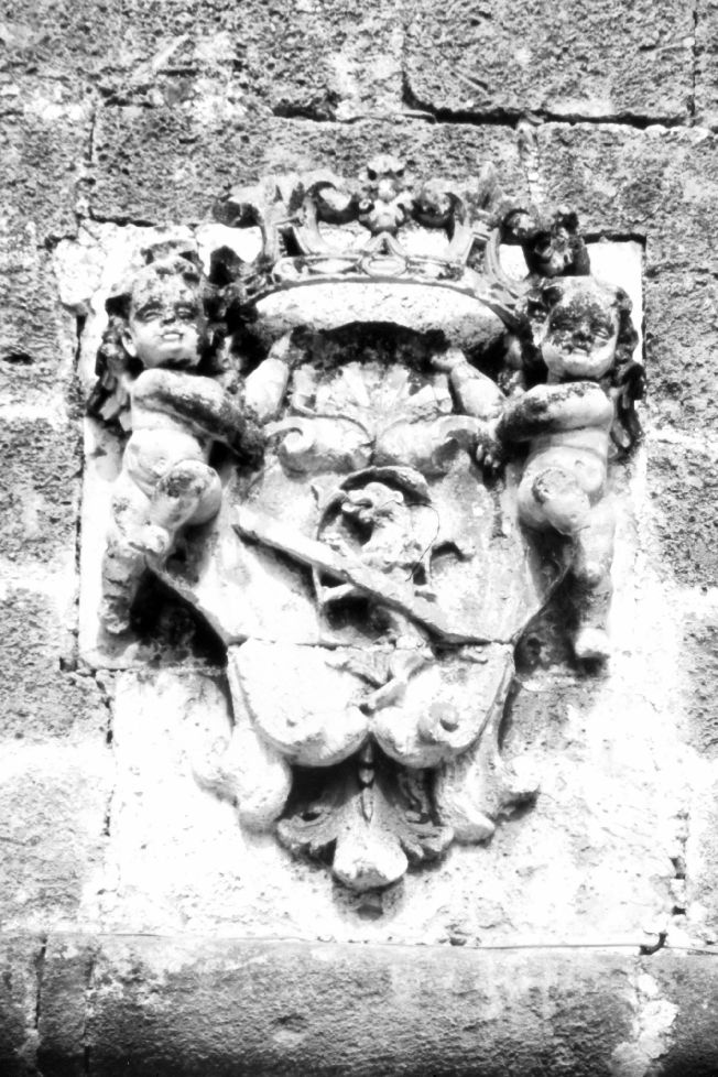 arme gentilizia Pedaci (rilievo) - ambito Italia meridionale (fine/inizio secc. XVI/ XVII)