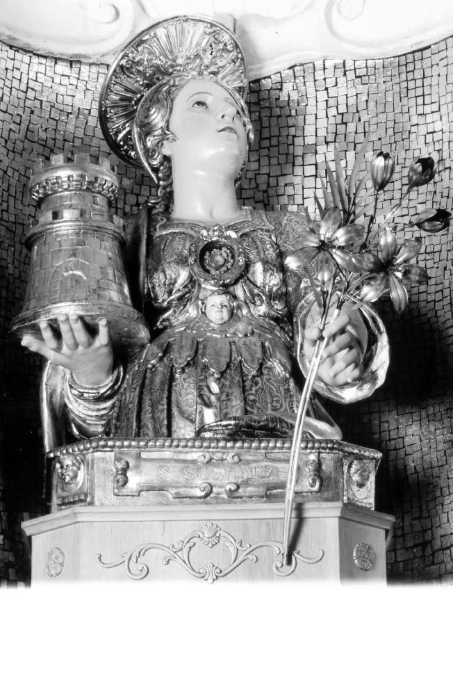 Santa Susanna (reliquiario) - ambito Italia meridionale (metà sec. XIX)