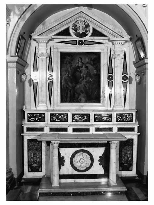 altare, serie - ambito Italia meridionale (seconda metà sec. XIX)